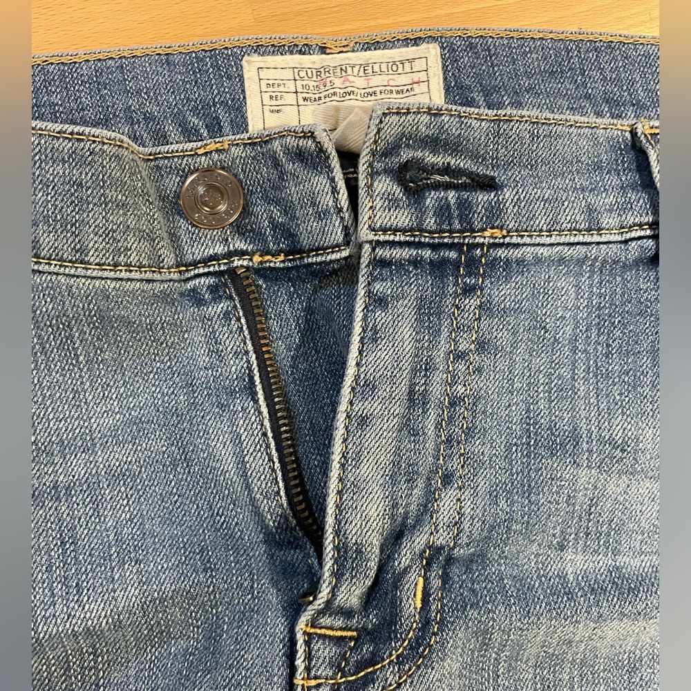 Current/Elliott slim straight maternity jeans